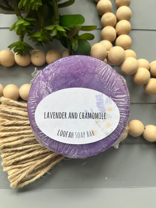 Lavender & Chamomile Loofah Soap