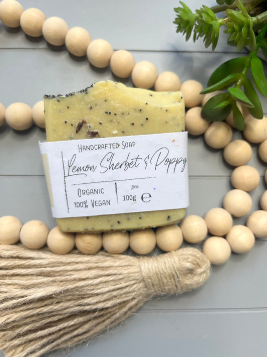 Lemon Sherbet & Poppyseed Soap Bar